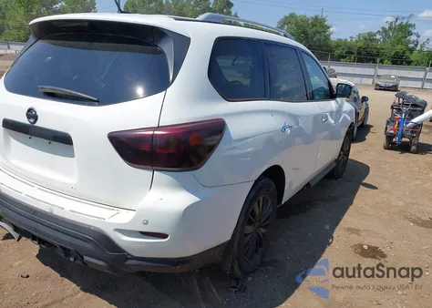 2017 Nissan Pathfinder Sl из США, поврежденный, VIN 5N1DR2MM3HC654383